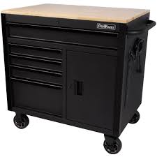 Great prices on 36 inch high cabinet. Proworks 5 Drawer 1 Door Tool Chest Workbench With Solid Wood Top Garage Tool Use Walmart Com In 2021 Tool Chest Workbench Soft Close Drawer Slides