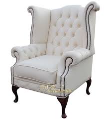 Wing back chair is most of ours grandparents' home, this back is so high it goes our head and honestly its look cool and high back wing chair is all about style and comfort. Chesterfield Chatsworth Queen Anne High Back Wing Chair Uk Manufactured Leather Sofas Traditional Sofas