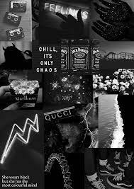 Black Collage Black Wallpaper Iphone Black Aesthetic Wallpaper Dark Wallpaper Iphone
