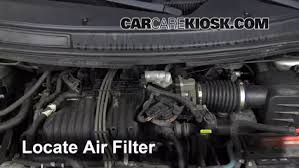 Fuel filter location the fuel filter is located along the frame rail under the vehicle and is accessible only from underneath the vehicle. Air Filter How To 2004 2007 Ford Freestar 2004 Ford Freestar Sel 4 2l V6