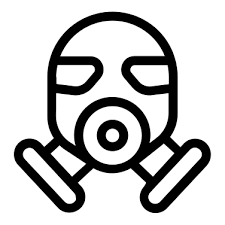 Gas Mask Free Icon Security Mask Industry Biological Hazard Respirator Gas Mask Chemical Weapon Gas Mask Icon Icon Collection