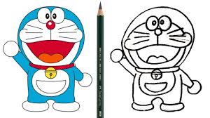 Kegiatan merwarnai gambar paling disukai oleh si kecil di masa. Cara Menggambar Doraemon Untuk Pemula Youtube