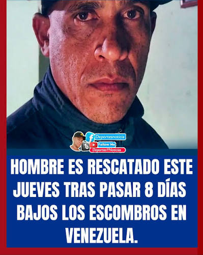 Los equipos de rescate sacaron a un hombre de entre los escombros de un edificio de nueve pisos en Venezuela en una operación "milagrosa", ocho días después de los devastadores terremotos que