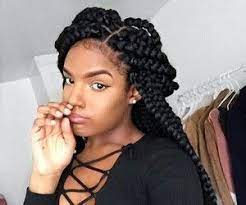 Want The Braid Thickness L Big Box Braids Hairstyles Braids Hairstyles Pictures Braided Hairstyles