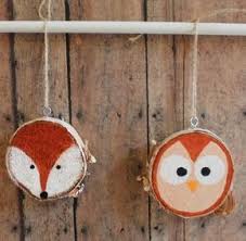 Deko Mit Holzscheiben Bemalen Tiere Fuchs Eule Einfach Kinder Basteln Mit Kindern Basteln Mit Naturmaterialien Herbst Basteln Mit Holzscheiben