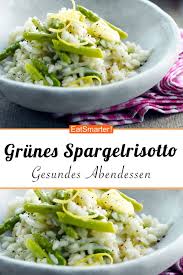 Grunes Spargelrisotto Rezept Spargelrisotto Spargelrisotto Rezept Risotto Rezept Spargel