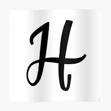 Das alphabet anhand von tiernamen. H Names Posters Redbubble