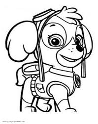 Bring these brave pups into your silly celebration with this paw patrol coloring page from coloring home. Coloring Pages For Kids Paw Patrol Printable Com Halloween To Print Free Stephenbenedictdyson Coloring Library