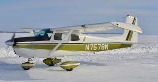 Iceport 2018 Cessna 175 Skylark Cessna Skylark Frozen Lake