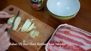 Or from channa, a northern indian dish made with boiled chickpeas in a spicy gravy, with which this type of bread was. Cara Memasak Daging Sapi Slice Yakiniku Teriyaki Yoshinoya Youtube