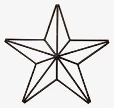 Mountain star heating and cooling is proud to serve commercial and residential customers hvac needs. Rusty Metal Outline 3d Barn Star Indoor Outdoor Garden El Paso Star Clipart Png Transparent Png Kindpng