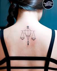 53 Elegant Libra Tattoos That Are Gorgeously Balanced
