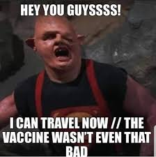 Healthcare workers are expected to start getting vaccinated in december, with the general us population starting to get it around april. Hey You Ss Can Travel Now The Vaccine T Even That Meme Video Gifs Hey Meme Can Meme Travel Meme Now Meme Vaccine Meme Even Meme