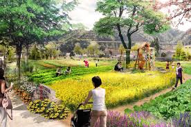 World architecture & design award. Tengchong Historic Village Preservation Landscape Architecture Diagram Photoshop Landscape Urban Architecture