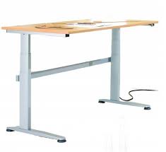 Der tüv gilt für den tisch als ganzes und garantiert eine lange lebensdauer ohne fehler. Elektrisch Hohenverstellbarer Schreibtisch Buche Art Office Shop