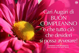 Cdb Cartoline Per Tutti I Gusti Cartolina Cari Auguri Di Buon Compleanno E Che Tutto Cio Che Desideri Si Auguri Di Buon Compleanno Buon Compleanno Compleanno