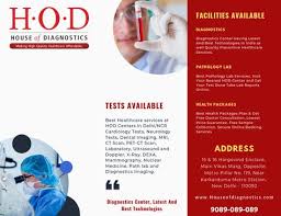 House Of Diagnostics Hod Is The Best Diagnostics Center In Delhi Ncr Having Affordable Price Bes Preventive Healthcare Medical Tests Nuclear Medicine Imaging