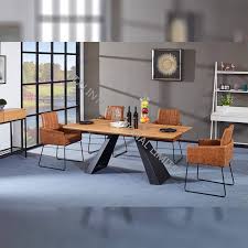 This table sits six comfortably, so you can get a large group of. China Td 1833 Mdf Dining Table Modern Design Manufacturers And Suppliers Txj