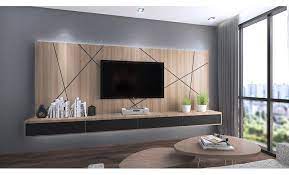 Will accommodate up to a 42 flat panel tv. Tv Console With Feature Wall Order This Console At Recommend My Bedroom Tv Wall Living Room Tv Wall Tv Wall Design
