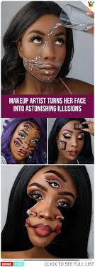 These are the 20 best makeup artists to follow on instagram for makeup tips, new products, and behind the scenes pics of your favorite celebrities. Makeup Artist Turns Her Face Into Astonishing Illusions Cakefacerj Makeup Beauty Amazing Art Makeupart Best Makeup Artist Makeup Art Best Makeup Products