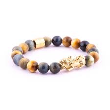 Buddha Stones Blaues Tigerauge Balance Armband
