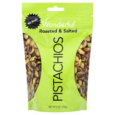 In 1 raw pistachio nut there are just 4 calories; Wonderful No Shells Roasted And Salted Pistachios Shop Nuts Seeds At H E B