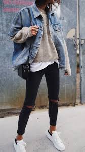45 Trendy Outfits You Should Wear This Spring Wachabuy Casual Winter Outfits Winter Clothes Women Casual Fall Outfits