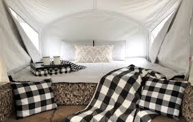 We have made a few little modifications that have us sleeping like babies all night long. Organizing A Pop Up Camper Pop Up Camping Rain And Pine