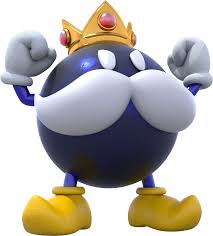 King Bob Omb Sometimes Referred To As Big Bob Omb Is A Boss That First Appeared In The First 3d Mario Game Super Mario 64 Mario Party Games Omb Mario Party