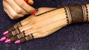 There are many mehndi designs so the best way. Rakhi 2020 Very Easy Mehndi Originate For Support Hand Eid Rakhi Special Arabic Gol Tikki Mehandi Originate Downloadnow