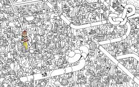Free printable wally coloring page for kids to download, paw patrol coloring pages Where S Wally The Colouring Collection Where S Wally By Martin Handford 9781406375701 Booktopia