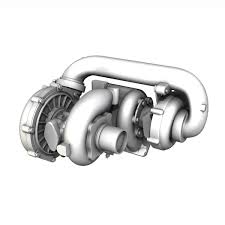 Turbocharger C4d 3d Model Flatpyramid
