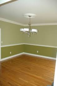 Painting a room with chair rail is an opportunity to use your imagination by separating different colors on the same wall. Color Ideas For Crown Molding My Ideal Home