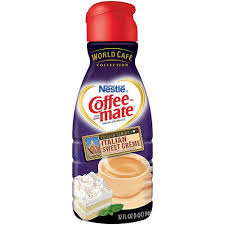 Nestle Coffee Mate Italian Sweet Creme Liquid Coffee Creamer 32 Fl Oz Walmart Com Nestle Coffee Mate Coffee Creamer Coffee Mate