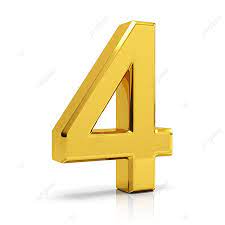 Oro Numero 4 4 4 Numero Numero 4 Png Y Psd Para Descargar Gratis Pngtree Prints For Sale Gold Pattern Gold Frame