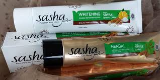 Pasta Gigi Sasha Mengandung Siwak Skanaa