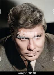 Peter Carsten, deutscher Schauspieler, Deutschland um 1957. German actor Peter  Carsten, Germany ca. 1957 Stock Photo