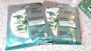 Garnier Skinactive Hydra Bomb Sheet Cloth Mask Green Tea Review Stylettos Bride Garnier Skin Active Green Tea Price Homemade Beauty Recipes