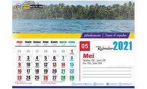 Canva's calendar templates are customizable, so you may edit them to your wants. Download Kalender 2021 Lengkap Dan Gratis Pintardesain Com
