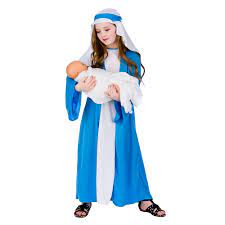 Mary Child Nativity Costume Nette Kleding Kind Kostuums Verkleedpartij