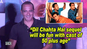 There have been several movies in bollywood about friendship but dil chahta hai holds a special place among them. Dil Chahta Hai Sequel Will Be Fun With Cast Of 50 Plus Age Akshaye Khanna Video Dailymotion