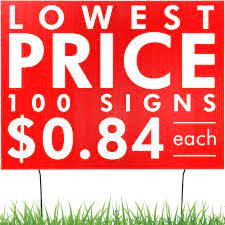 Political campaign yard sign templates. Custom Yard Signs Cheap Fast No Minimum Vispronet