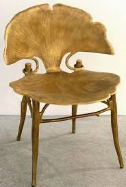 We did not find results for: Art Nouveau Contemporain Collection Ginkgo Chaise Bronze Dore Claude Lalanne 1996 Art Nouveau Furniture Chair Decor