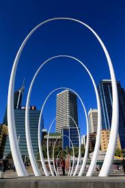 This New Piece Of Artwork At Elizabeth Quay Is Eight Stories High And Is Said To Represent Wat Western Australia Travel Perth Australia Perth Western Australia