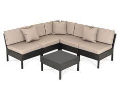 Set Mobilier Gradina Negru Cu Gri 4 Fotolii 1 Coltar 1 Masuta Hoome Ro Outdoor Sectional Outdoor Ottoman Outdoor Sectional Sofa