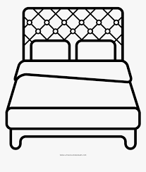 Halloween coloring pages can get your kids geared up and excited for the holiday. Bed Coloring Page Hd Png Download Transparent Png Image Pngitem