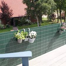 Sichtschutzmatte Pvc Kunststoff Rugen Grun Sichtschutz Welt De