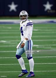Dak Prescott Of The Dallas Cowboys Walks Off The Field At At T Dallas Cowboys Dak Prescott Dak