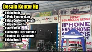 Etalase display smartphone handphone semarang furniture. Desain Konter Toko Hp Ponsel Kita Sidoarjo Eps 4 Sketchup Youtube