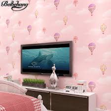 Beibehang بالون وردي لطيف ورمستي ثلاثي الأبعاد لغرفة الأطفال ورق حائط Pvc لغرفة النوم ورق جدران Papier Peint Background Wallpaperpvc Wallpaper Aliexpress